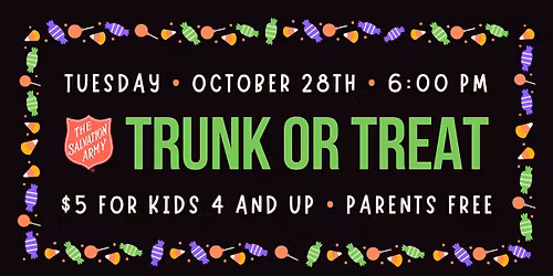 2025 Trunk or Treat Fall Festival