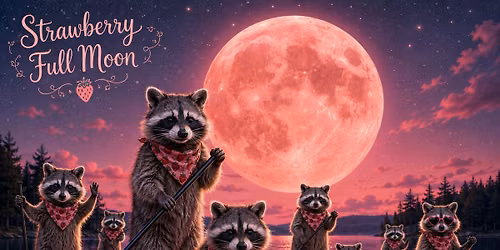 Sunset Paddle - \ud83c\udf53Strawberry \ud83c\udf53 Full Moon