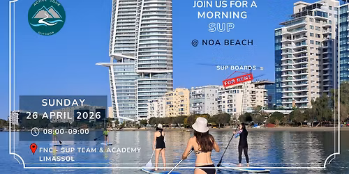 Morning SUP at NOA Beach