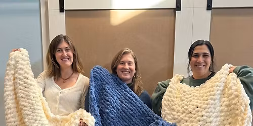 Hand Knit a Chunky Blanket!