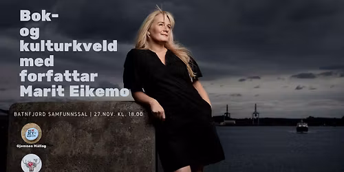 Bok- og kulturkveld med forfattar Marit Eikemo