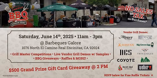 Barbeques Galore Encinitas Grand Opening