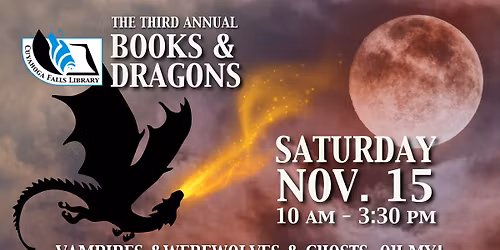 Books & Dragons 2025: Vampires & Werewolves & Ghosts, Oh My!