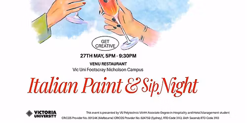 Italian Paint & Sip Night