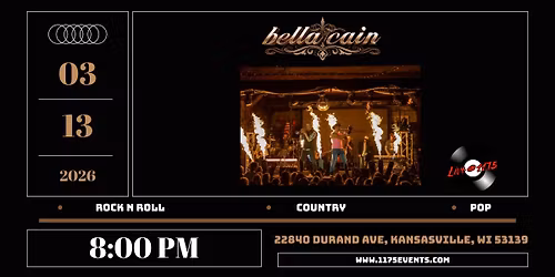 Bella Cain is Coming Back to 1175!!