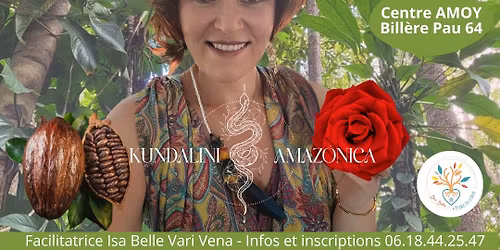  C\u00e9r\u00e9monie Cacao \u00e0 la Rose et Activation Kundalini Amazonienne