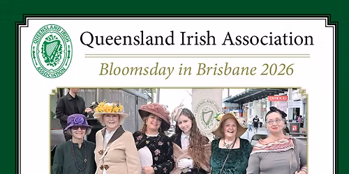Bloomsday in Brisbane 2026