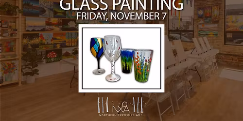 Wine\/Pint Glass Painting Class