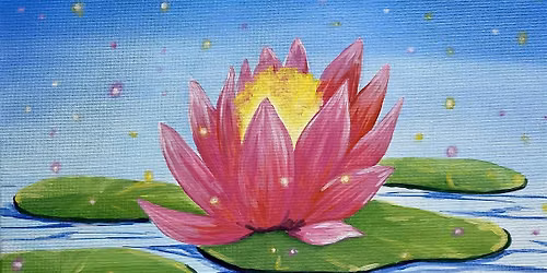 Petals on the Pond Paint and Sip- drink included in San Clemente