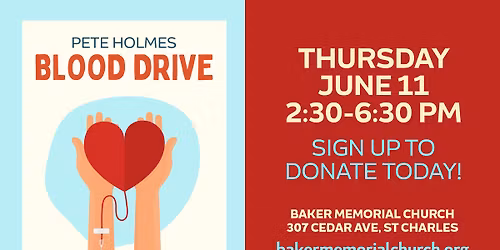 Baker Memorial Church Blood Drive