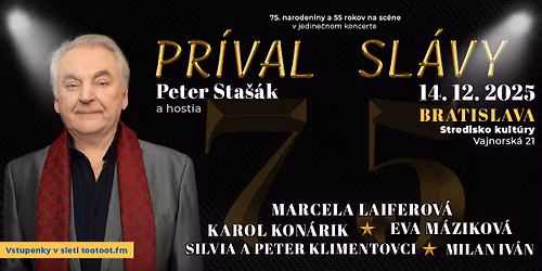 Peter Sta\u0161\u00e1k prin\u00e1\u0161a Pr\u00edval Sl\u00e1vy do BRATISLAVY