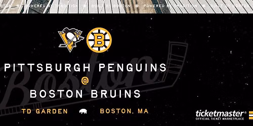 Boston Bruins at Pittsburgh Penguins at PPG Paints Arena