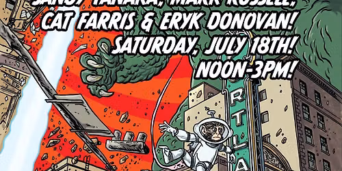 Godzilla vs. Portland - EXCLUSIVE cover with Michael & Laura Allred and MORE!