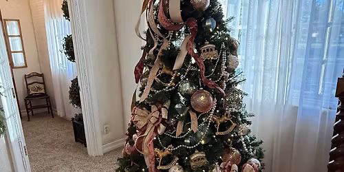 Mansion Tours Decorated for Christmas @ The Lavender Farm in Chandler, AZ