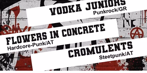 SIAMO TUTTI ANTIFASCISTI #4 \/\/ Vodka Juniors \/\/ Flowers in Concrete \/\/ Cromulents \/\/ 14.11. STWST