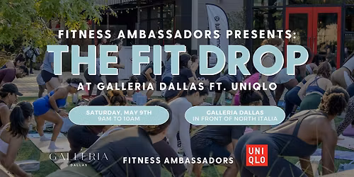 The Fit Drop Wellness Series at Galleria Dallas