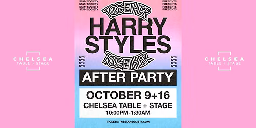 Stan Society presents Harry Styles After Party