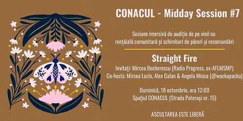 CONACUL - Midday Sessions #7 - Straight Fire