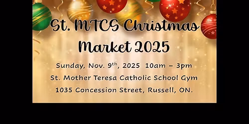 St.MTCS Christmas Market 2025