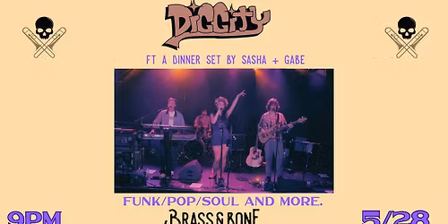Diggity at Brass and Bone ft. A Dinner Set by Sasha + Gabe