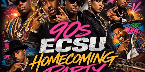 ECSU 90's Throwback Homecoming Party