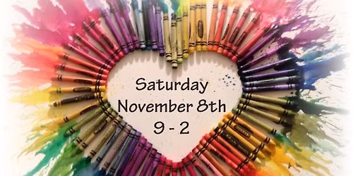 Saturday, November 8th Arts & Crafts Show  Jewelry & Bake Sale 9 to 2