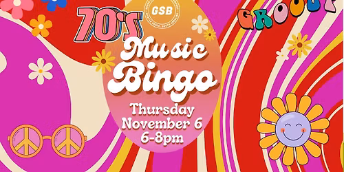 Feelin\u2019 Groovy Music Bingo: 70's Music Edition