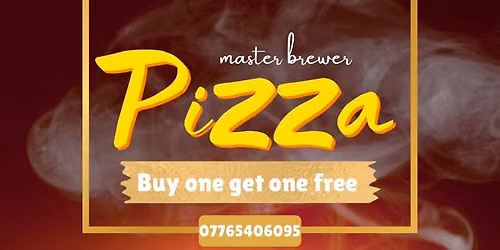 Buy one get one free on all pizzas \ud83c\udf55 