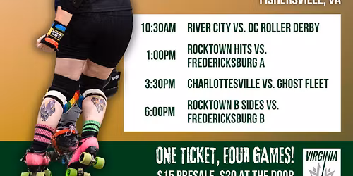 Oh My Quad! Live Roller Derby Quadruple Header