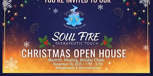 Soul Fire's Holiday Open House