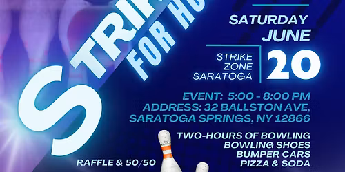 Flutter Club, inc.'s Strike for Hope Presented by the Times Union
