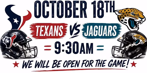 Texans vs Jaguars 9:30am