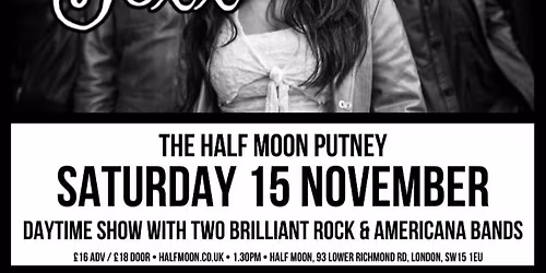 One not to miss at the legendary Halfmoon Putney