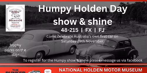 Humpy Day show & shine