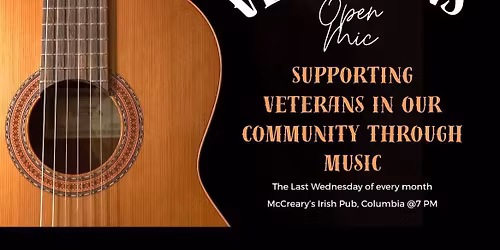 OPEN MIC NIGHT | VET2VET MIDDLE TN