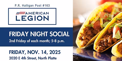 November Social Hosted by the American Legion Riders