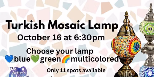 Turkish Mosaic Lamp Workshop