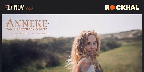 ANNEKE VAN GIERSBERGEN \u2022 Rockhal, Luxembourg