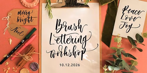 Christmas Brush Lettering Cards