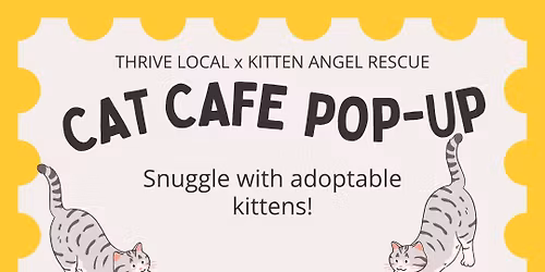 EGAD: Cat Cafe Pop Up | Nov 30th 12-3PM