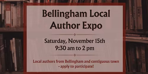 2nd Annual Bellingham Local Author Expo
