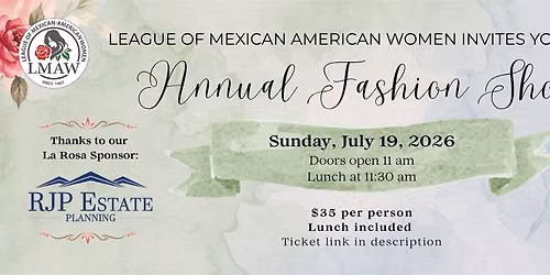 Annual Fashion Show