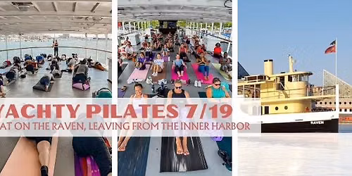 Yachty Pilates with Marissa Walch & Watermark on the Raven