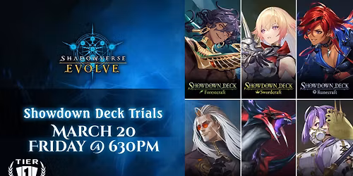 Shadowverse: Showdown Deck Trials