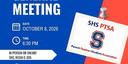 SHS PTSA General Meeting