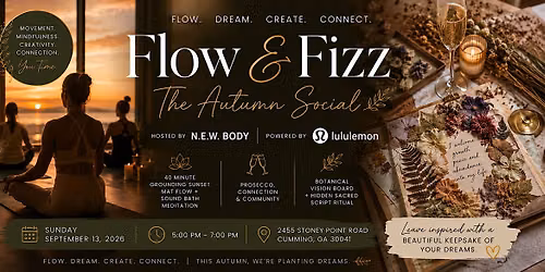 Flow & Fizz | The Autumn Social