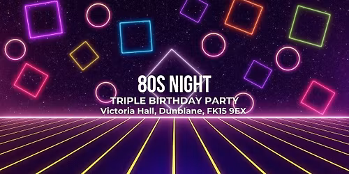 Ceroc Dunblane: 80s Night