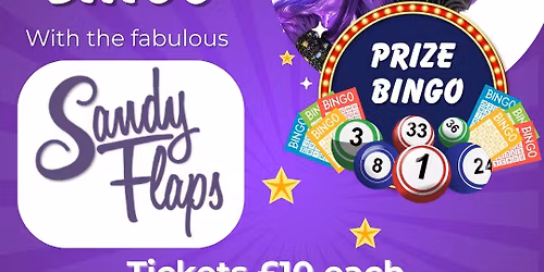 Drag Bingo with Sandy Flaps (Adult Only)