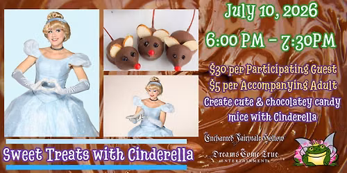 Sweet Treats on this Enchanted Street: Candy Mice with Cinderella