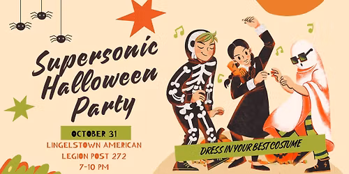 SuperSonic Halloween Party at Linglestown Legion